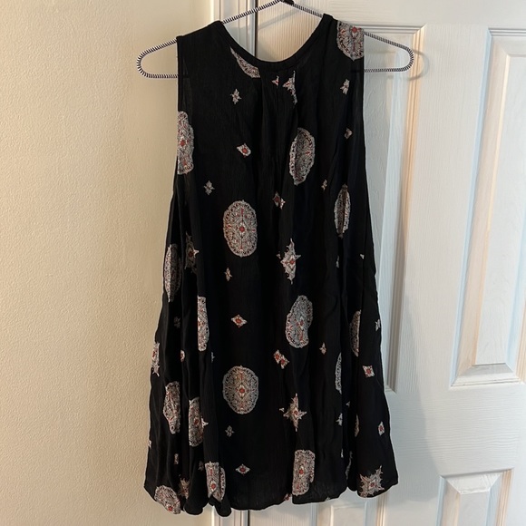 Free People Printed Medallion Tunic/Mini Dress - Picture 4 of 4